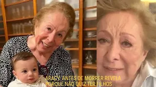 ARACY BALABANIAN MORRE AOS 83 ANOS.  ANTES DE PARTIR ELA REVELOU PORQUE NÃO TEVE FILHOS!