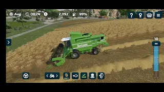 Farming Simulator 2023 | #8 Переїхали на мапу Емберстоун! Збір та продаж урожаю!