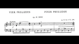 Микалоюс Чюрлёнис (1875–1911) - 4 Прелюдии, op. 21 (VL294-297) - Александра Юозапенайте-Ээсмаа