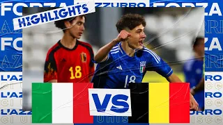 Highlights: Italia-Belgio 4-1 | Under 16 | Amichevole