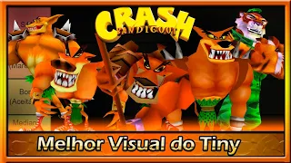 Melhores e Piores Visuais dos Personagens do Crash (Tiny Tiger) - Tier List