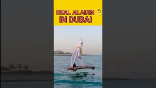 Real Aladdin in Dubai road and sea #dubai #aladdin #shorts