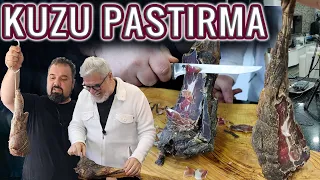 TÜRKİYE' DE İLK "KUZU PASTIRMA" (65 Gün Kuzu Kurutma Tarifi) (Helal Kuzu Prosciutto Tarifi)