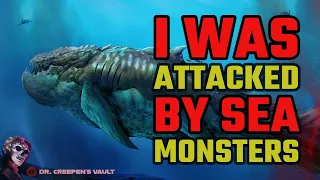 Attacked by Sea Monsters | HORROR STORIES BY THE BEACH [ASMR WAVE SOUNDS]
