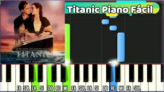 Titanic | My Heart Will Go On | Piano Fácil | Partitura gratis!