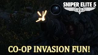 Co-op Invasion Fun with Darth Stark and bruh [Sniper Elite 5]