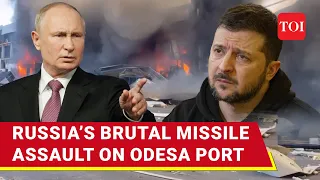 Putin’s Blood Revenge: Odesa Faces Missile Assault After Ukraine Strikes Black Sea Naval Base