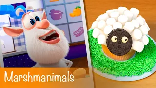 Booba - Food Puzzle: Marshmanimals - Episode 10 - Cartoon for kids