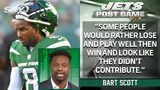 Bart Scott reacts to Elijah Moore's trade request | Jets Game Plan | SNY