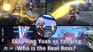 E6S5 Jing Yuan vs Yanqing - Who is the Real Boss? | MOC 10 [Honkai Star Rail]