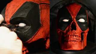 Painting Deadpool Skull