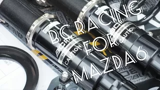 Part №1  // BC Racing  Coilovers Mazda 6 GH // Винтовая подвеска Мазда 6