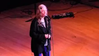 "Perfect Day" (Lou Reed Cover) live by Patti Smith at Carnegie Hall, March 11, 2014