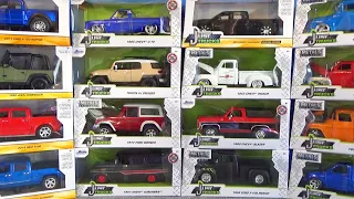 A large collection of big cars such as pickup trucks! !! Jada Toys Just Trucks 1/24