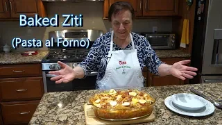 Italian Grandma Makes Baked Ziti/Rigatoni (Pasta al Forno)