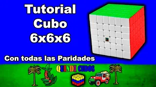 Cómo Resolver el Cubo 6x6 para Principiantes con Paridades | Tutorial Cubo Rubik 6x6 con Paridades