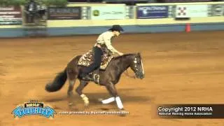 Millionchic ridden by Trevor Dare - 2012 NRHA Futurity (First Go)