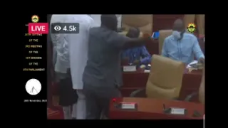 MP's 'fight' over Asiedu Nketia in Parliament as NPP MP's walk out of Chamber
