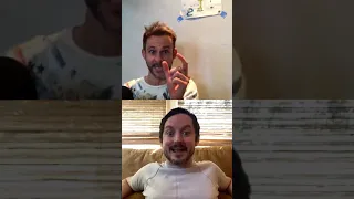 Dominic Monaghan and Elijah Wood Instagram Live