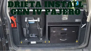 Gen IV Pajero - Drifta Install, Fridge Slide, Drawer, Table and Kitchen