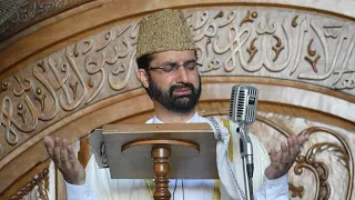 Mirwaiz Umar Farooq reciting "Ya Nabi Salaam Alayka Ya Rasool Salaam Alayka"