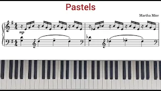 ЛУЧШЕЕ ИЗ РЕПЕРТУАРА ДЛЯ ПИАНИНО - PASTELS Martha Mier (Sheet & Tutorial Music)