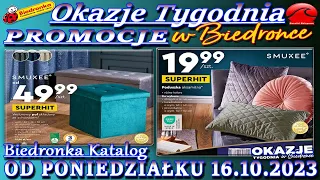 Biedronka Nowy Katalog Promocyjny Od 16.10.2023 Okazje Tygodnia w Biedronce – Katalog  Blisko Ciebie