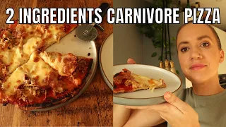 THE BEST CARNIVORE PIZZA! 2 INGREDIENTS ONLY! Quick & Easy!