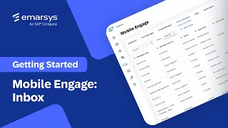 Mobile Engage: In-App Inbox