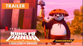 Kung Fu Panda El Caballero del Dragón Netflix Trailer Temporada 2 en Español serie Tv Infantil 2022