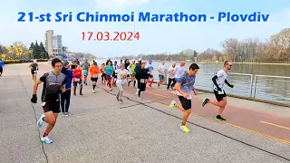 21-st Sri Chinmoi Marathon and Half Marathon | 17.03.2024