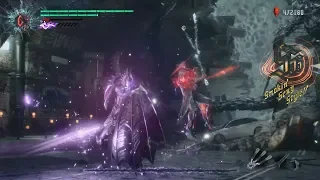 Devil May Cry 5 - Dante vs Cavaliere Angelo - SSS Battle Rank (DMD Difficulty)