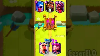 SUPER MINI PEKKA vs TODAS LAS SUPER CARTAS I #clashroyale