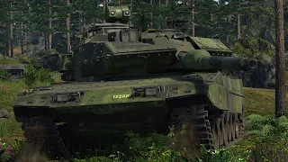 (Недо) обзор Strv 122 A/B или ядерка на лучшем топе на не лучшей карте в War Thunder