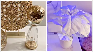 2 DOLLAR TREE GLAM DECOR DIY'S | ZGALLERIE DUPE