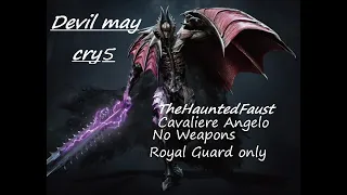 |DMC5| Dante Vs Cavaliere Angelo |no Damage| |royal guard only| |Bloody Palace|