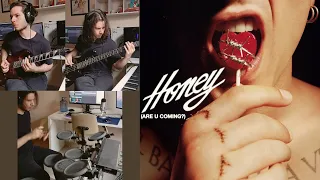 Måneskin - HONEY (ARE U COMING?) - Drum, Guitar & Bass COVER