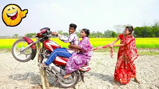 Must watch new funny comedy video 2022 episode 24 by comedy fun boy 😃😃amazing funny video 2022😃