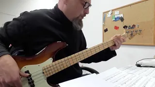 bass cover : marvin gaye ain't nothing like the real thing