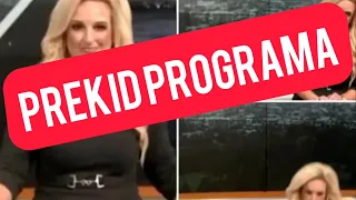 Prekid programa UZIVO! Voditeljka ODJEDNOM pala u NESVEST! Jezive scene UZIVO na televiziji!