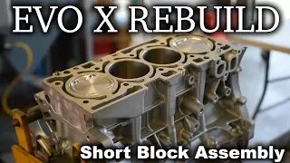 600HP Capable Evo X Motor Build | Short Block Assembly Ep. 2