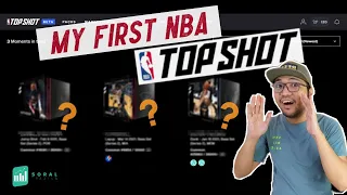 My FIRST EVER NBA TOP SHOT Pack Opening | Investing in NFT NBA Top Shot