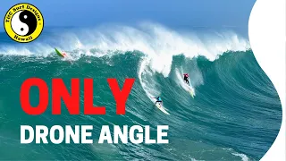 Eddie Aikau Big Wave Invitational 2023 - DRONE ANGLE RAW FOOTAGE