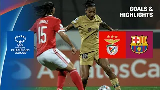 LISBON GOAL-FEST | Benfica vs. Barcelona Highlights (UEFA Women's Champions League 2022-23)