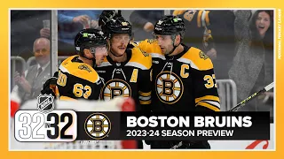 Boston Bruins 2023-24 Season Preview | Prediction