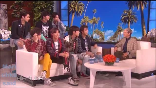 [Озвучка by MarichkaSaid][BTS] BTS on Ellen Show 2018 БТС НА ШОУ ЭЛЛЕН