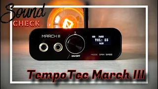 Настольный ЦАП TempoTec March III (M3) - Март, марш и музыка!