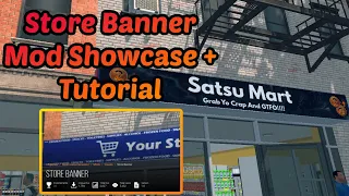 Store Banner Mod Installation For Supermarket Simulator