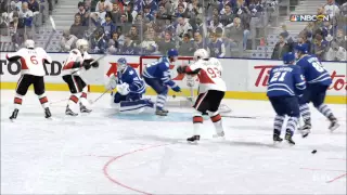 NHL 16 - Ottawa Senators vs Toronto Maple Leafs Gameplay (XboxONE HD) [1080p60FPS]