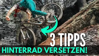 Hinterrad Versetzen mit dem MTB - 3 Tipps zum Umsetzen in Spitzkehren